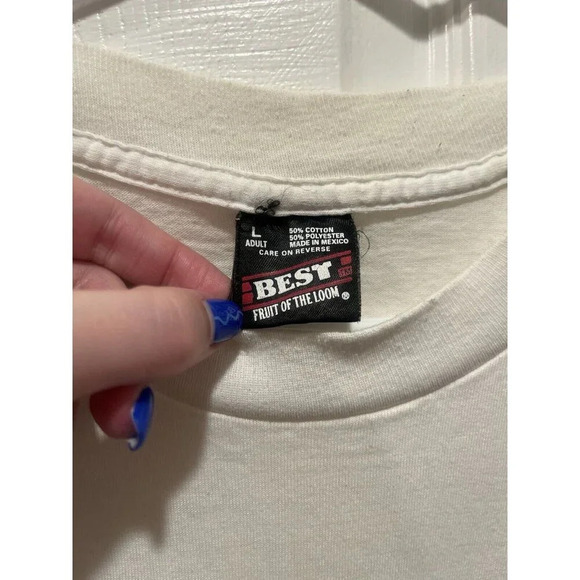 Boy Scouts Of America “Attitude Gotta Have It” White Tshirt Single Stitch Size L - Picture 3 of 9